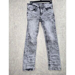 True Indigo Mens Acid Wash Straight Leg Jeans Size 30/32